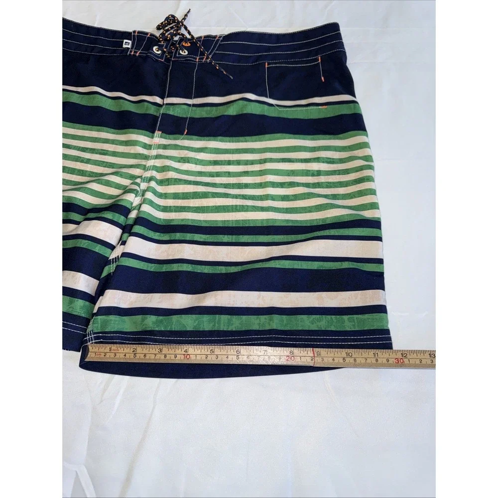 Sperry‎ Top-Sider striped swim trunks board shorts, men's size 38